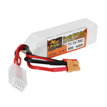 ZOP Power 11.1V 600mAh 70C 3S Lipo Battery JST XT30 Plug for Eachine Lizard95 FPV Racer 