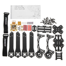 HSKRC AL220 220mm Wheelbase 4mm Arm 3K Carbon Fiber Racing Frame Kit w/ 5V 12V PDB for RC Drone