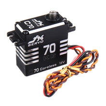 JX Servo C70 HV 12V 72KG 180° Coreless Large Torque Metal Gear Digital Servo For RC Cars Trucks Helicopters