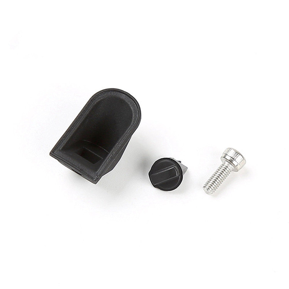 Black Rubber Plastic Fuel Tank Cap Cover for TRX-4 Traxxas Crawler Rc Car Parts 
