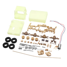 DasMikro Das87 DS87E06 4WD Unimog Truck Metal Chassis DIY Kit RC Car Parts 