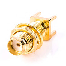 RF Adapter Female SMA-KE/KHD 15mm Plug PCB Panel Mount Connector 21mm For GPS Antenna Transmitter RC Racing Drone