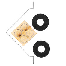 MinimumRC Landing Gear Set Sponge Wheel Steel Wire for RC Airplane