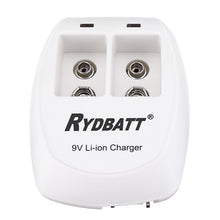 RYDBATT JBC005-01 2 Slots LED Display Battery Charger for 9V Lipo Battery 