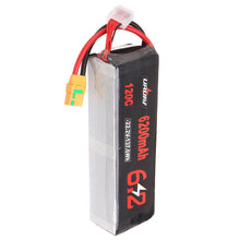 URUAV 22.2V 6200mAh 120C 6S Lipo Battery XT90 Plug for RC Drone