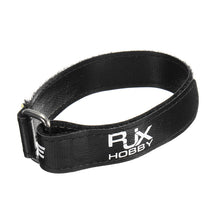 2Pcs RJX Non-Slip Rubberized Alloy Buckle Battery Strap for Batteries and Electronics