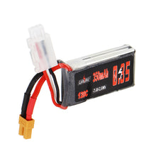 URUAV 7.4V 350mAh 120C 2S Lipo Battery XT30 Plug for Beta75X RC Drone FPV Racing