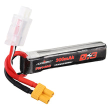 2Pcs URUAV 7.6V 300mAh 70C/140C 2S Lipo Battery XT30 Plug for RC Drone