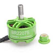 Racerstar 2207 BR2207S Green Edition 1600KV 2200KV 2500KV 3-6S Brushless Motor For RC Drone Frame