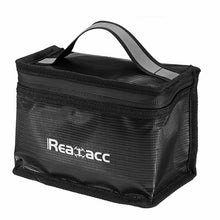Realacc Fireproof Waterproof Lipo Battery Safety Bag(155x115x90mm) With Luminous Handle