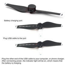 LED Charging Flash USB Charger Low-Noise Propeller For DJI Mavic Air RC Quadcopter Drone Accessories