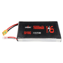 URUAV 11.1V 16000mAh 50/100C 3S XT90 Plug Lipo Battery for Quadcopter Agriculture Drone Outdoor Charger Power