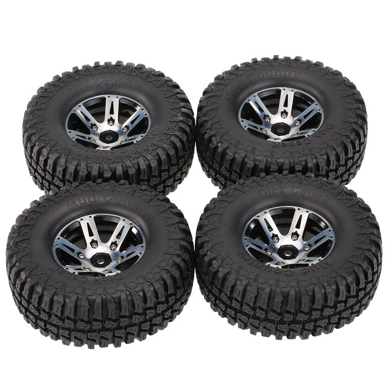 4Pcs AUSTAR AX-3020A 1.9 Inch 103mm Rc Car Tires Wheel Hub For 1/10 D90 SCX10 CC01 Crawler