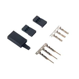 10 Sets RJX Servo Plug Set Gold Plated Male Female For Futaba Servo