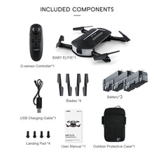 JJRC H37 Mini Baby Elfie 720P WIFI FPV Altitude Hold Fly More Combo RC Drone Quadcopter RTF  