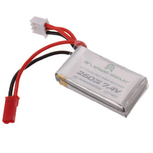 Orlandoo-Hunter 7.4V 260mAh 30C 2S Lipo Battery for OH32A02 OH32A03 OH35A01 1/32 1/35 RC Car 