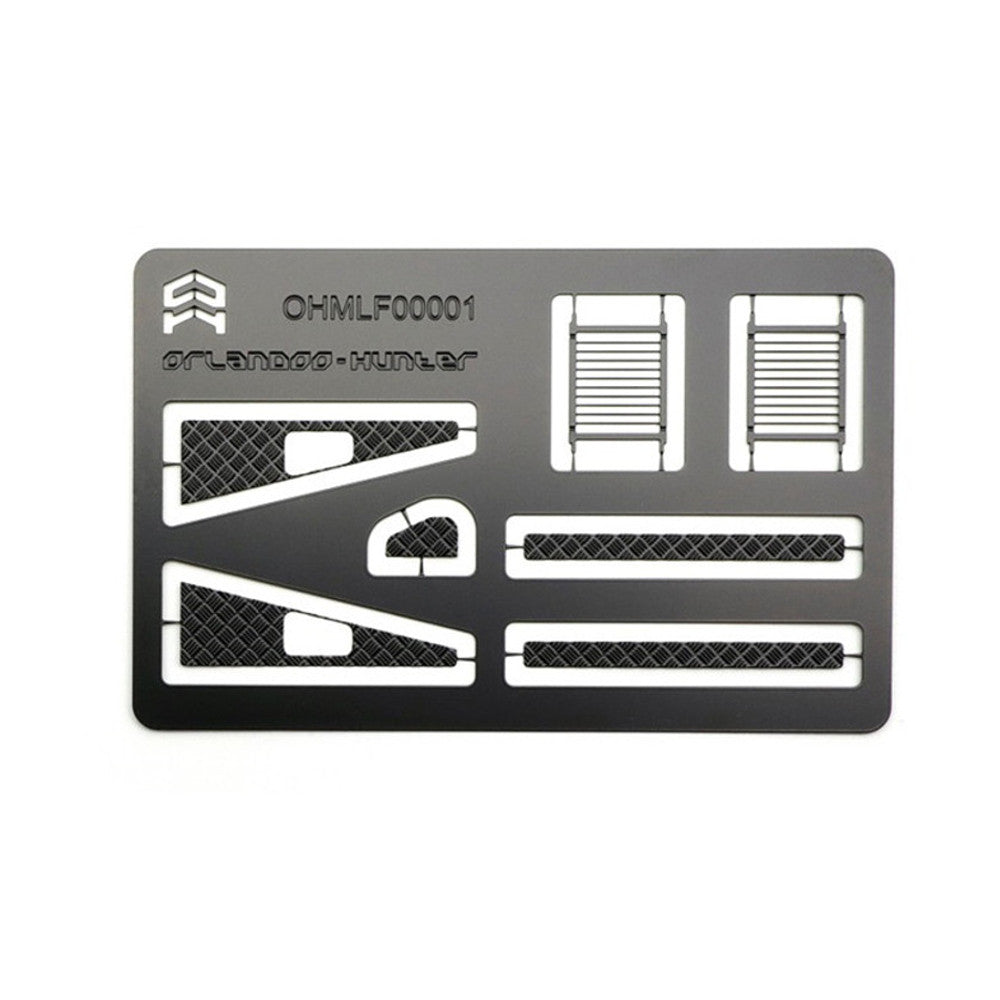 Orlandoo-Hunter OH32A03 1/32 KIT Rc Car Parts Stainless Steel Exterior Decorative Plate OHMLF00001 
