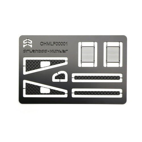 Orlandoo-Hunter OH32A03 1/32 KIT Rc Car Parts Stainless Steel Exterior Decorative Plate OHMLF00001 