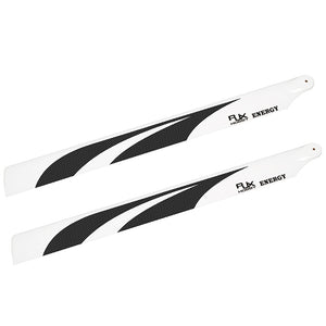 1Piar RJX B Grade 325 / 360 / 430 / 520 / 550 / 600 / 690mm Carbon Fiber Main Blade For RC Helicopter