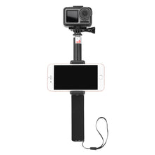 Sports Camera Extension Rod Handheld Gimbal Bracket With Detachable Phone Clip For DJI Osmo Action Camera 