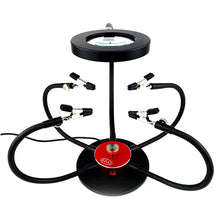 BANGSTOOL Soldering Station 4 Arm Third Hand with 8 times Magnifying LED Light for RC Drone FPV Racing