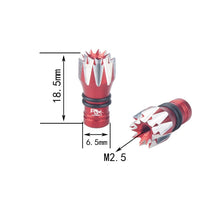 1 Pairs RJXHOBBY M2.5 Transmitter Gimbal Stick Ends Lotus Style for FrSky Taranis X-Lite RC Transmitter