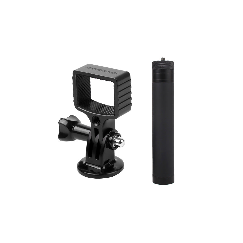 Sunnylife OSMO Pocket 1/4 Adatper Mount Gimbal with 14.8cm-66cm 6 Sections Extension Rod Stick For DJI Gopro Tripod Bycle Car Accessories 
