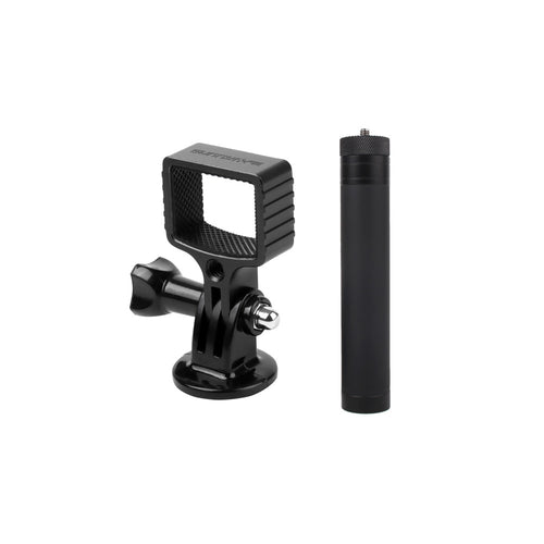 Sunnylife OSMO Pocket 1/4 Adatper Mount Gimbal with 14.8cm-66cm 6 Sections Extension Rod Stick For DJI Gopro Tripod Bycle Car Accessories 