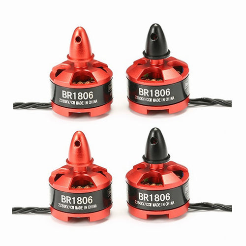 4X Racerstar Racing Edition 1806 BR1806 2280KV 1-3S Brushless Motor CW/CCW For 250 260 RC Drone FPV Racing