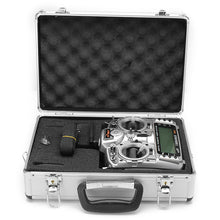 Silver Aluminum Transmitter Box Carrying Case 35cmx23cmx12cm