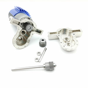 1 Set All Metal Transfer Gear Box Kit with 370 Motor WPL B16 B24 B36 C24 JJRC Q65 1/16 RC Parts