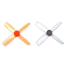 2 Pairs HB2535 2535 2.5x3.5x4 DIY 4 Blade PC Propeller CW CCW for RC Drone FPV Racing