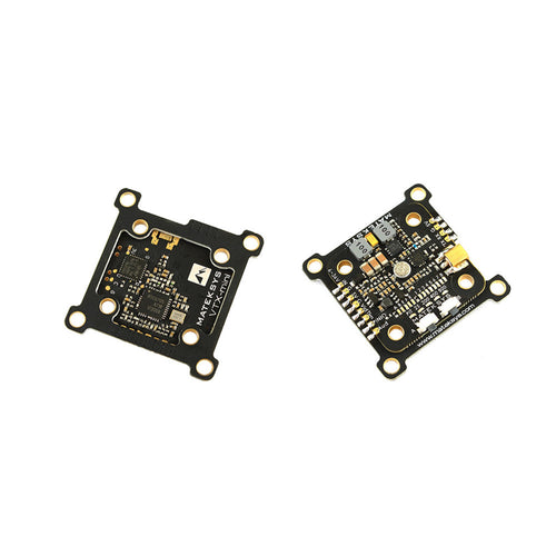 Matek System VTX-MINI 5.8G 40CH Pit/25/200/400/800mW FPV Video Transmitter for FPV Racing RC Drone 