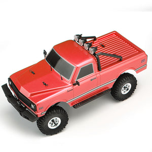 1/18 2.4G Mini Rock Crawler Off-road Indoor Truck RC Car Waterproof ESC Motor 3Line Servo Vehicle Models