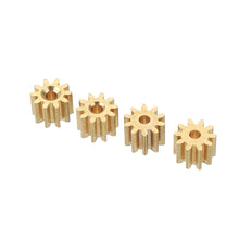 RBRC 4PCS Copper Motor Gear for RB1277A 1/12 RC Car Vehicels Model Spare Parts
