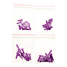 40PCS 7075 M3*6 M3*8 M3*10 M3*12 Screws Purple Red Blue Gold Green Orange for RC Drone FPV Racing