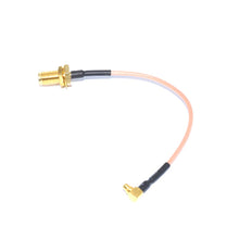 2PCS MMCX to SMA Male Adapter Cable Conversion Wire 10cm For FPV Transmitter VTX / Receiver VRX Antenna