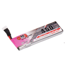 2PCS GAONENG GNB 4.35V 450mAh 1S 80C HV Lipo Battery with White Plug 