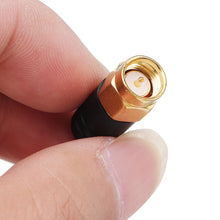 1PC 25mm 2.4G 2DBi Gain SMA-J Male Connector Black 90 Degree/Straight Mini Short FPV Thumb Antenna 