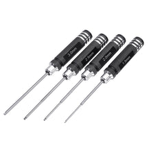 4pcs 1.5/2.0/2.5/3.0mm Ball Head Screwdriver Tool Set For RC Model