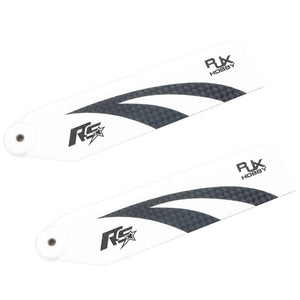 1 Pair RJX 110mm Carbon Fiber Tail Blade For 700 RC Helicopter 