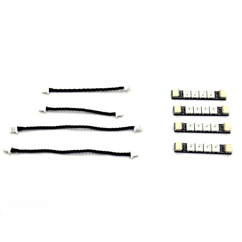 4 PCS GUOFPV WS2812 LED Strip Light 5V for F4 F3 F7 Flight Controller RC Drone FPV Racing