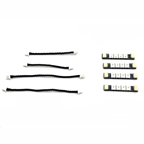 4 PCS GUOFPV WS2812 LED Strip Light 5V for F4 F3 F7 Flight Controller RC Drone FPV Racing
