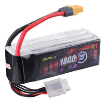 DUPU 22.2V 1800mah 50C 6S Lipo Battery XT60 Plug for FPV RC Drone RC Helicopter