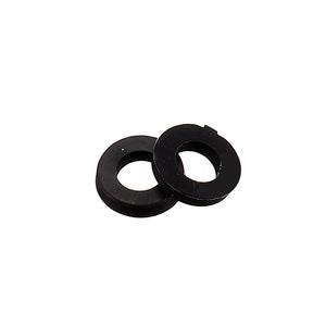 100Pcs M2 M2.5 M3 Black Plastic Nylon Washer Plated Spacer for RC Model