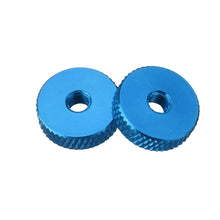 10Pcs M4 Manual Knurled Thumb Aluminum Alloy Screw Nut Spacer Flat Washer