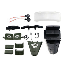 JJRC Q61 Kit 1/16 2.4G 4WD Off-Road Military Truck Crawler RC Car