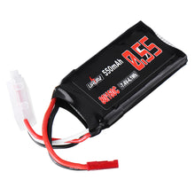 URUAV 7.4V 550mAh 80/160C 2S Lipo Battery JST Plug for Eachine Aurora 90 100 RC Drone