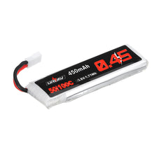5Pcs URUAV 3.8V 450Mah 50/100C 1S HV 4.35V Lipo Battery White Plug for Happymodel Snapper7 Emax Tinyhawk