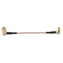 10CM RG316 RP-SMA Male to SMA Female/RP-SMA Female Right Angle RF Adapter Cable Extension Cord for RC Model RC Drone 